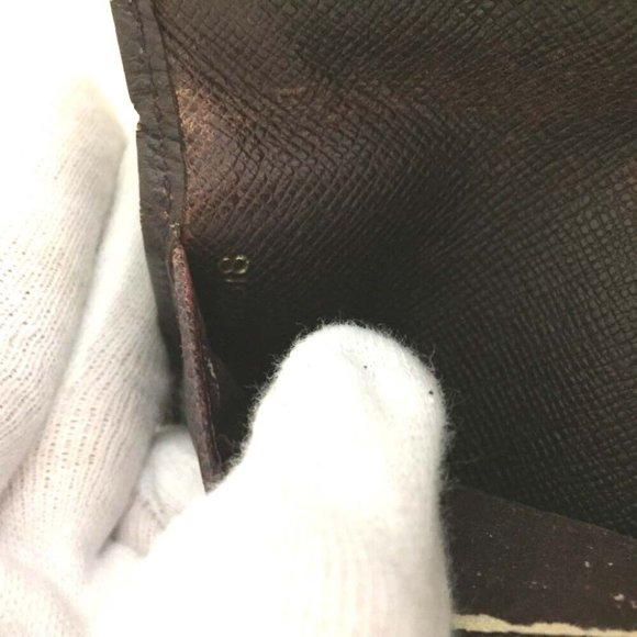 751061G V Louis Vuitton Wallet Long Acajou Taiga Leather - Picture 8 of 13